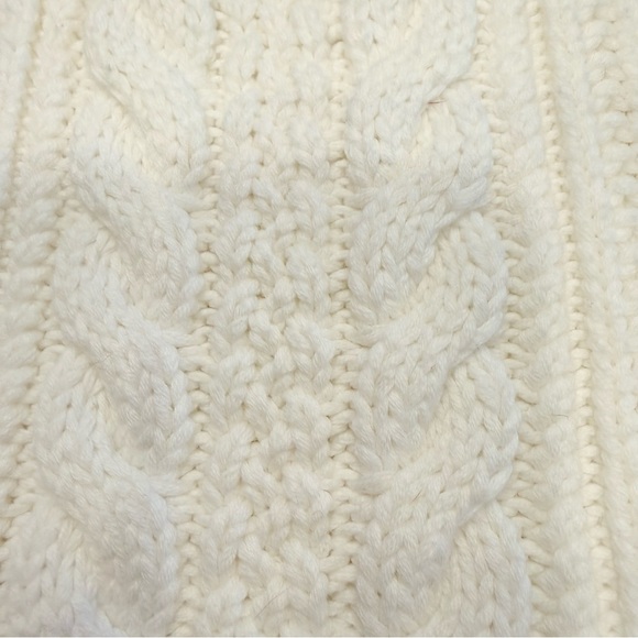 J Crew Women’s Fishman’s Cotton Knit White Sweater Sz XXS - Picture 11 of 12